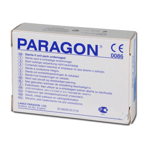 Paragon disposable scalpel blades N.10 - sterilized