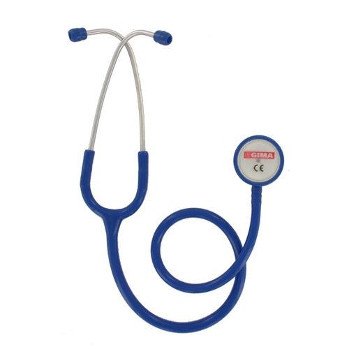 Classic double head stethoscope for adults - Y-tube blue