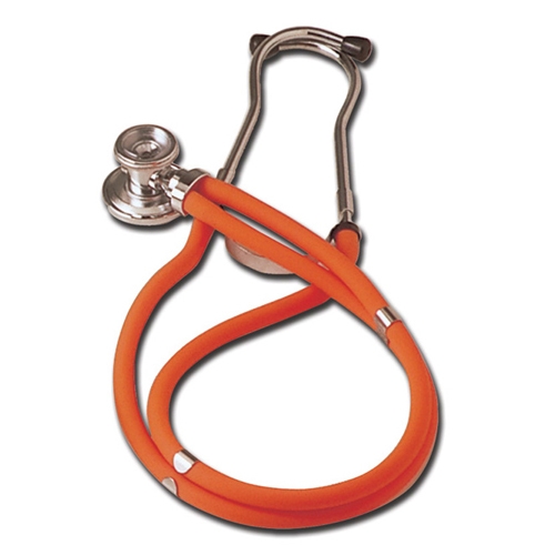 Jotarap double head stethoscope - Y-tube orange