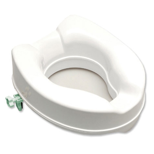 Raised Toilet Seat with fixing system - height cm 10