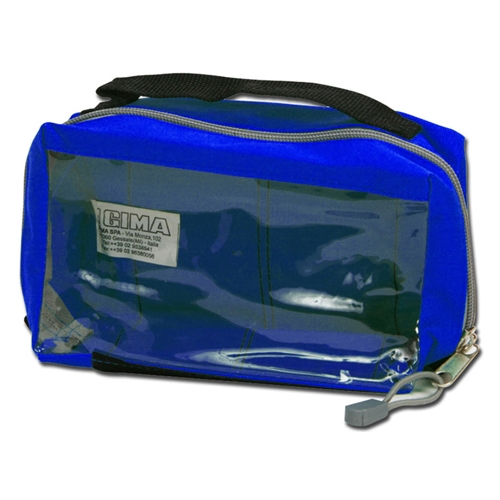 E1 - bag with window - blue