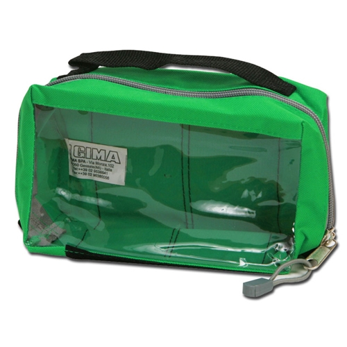 E1 -bag with window - green