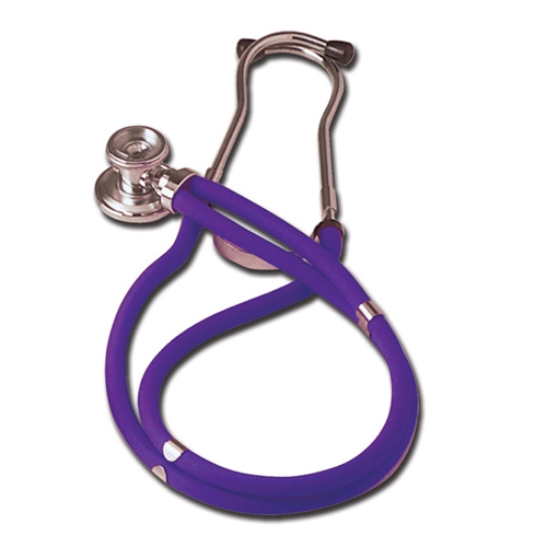 Jotarap double head stethoscope - Y-tube purple