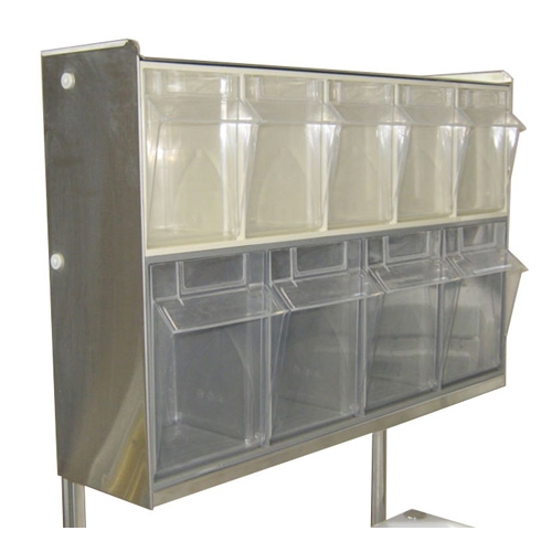 Upper drawers (5 medium + 4 large) - for modular trolleis