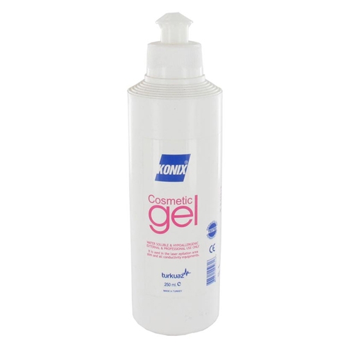 Cosmetic ultrasound gel Konix for laser and cavitation - bottle of 250 ml
