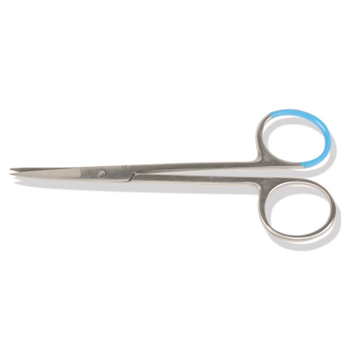 Sterile Iris scissors sharp/sharp curved - 11,5 cm