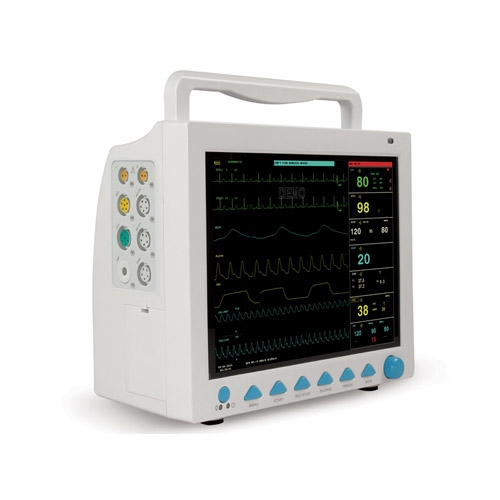 New multiparameter monitor CMS 8000 - ECG, RESP, SpO2, NIBP, double channel TEMP