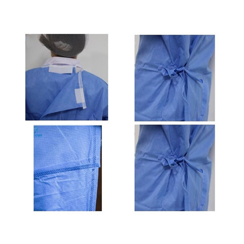 Surgical non sterile gown 40 g/m2 140 x 160 cm - XXL