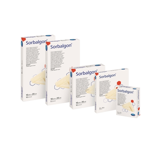 Sterile medication Sorbalgon with calcium alginate - 10 x 10 cm