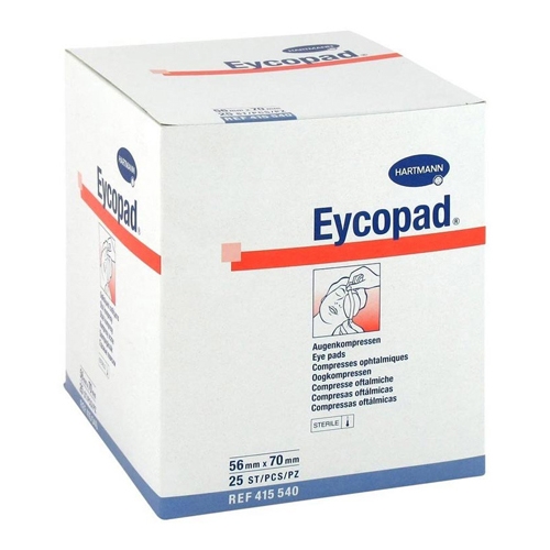 Sterile ophtalmic compressed Eycopad - 56 x 70 mm