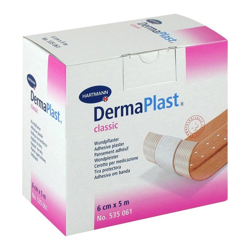 Plaster roll DermaPlast classic - 4 cm x 5 m