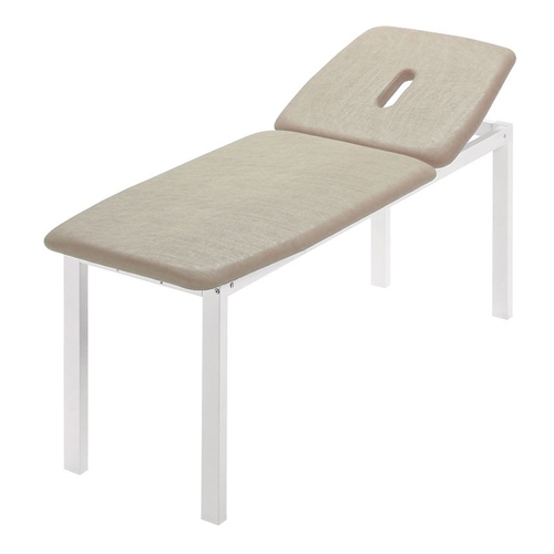 New Metal examination and treatment couch - width 80 cm - beige