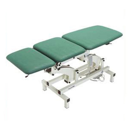 TEST PLUS couch - three sections with wheels - light green