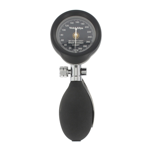 DURASHOCK Sphygmomanometer Silver Line WELCH ALLYN DS55 - black
