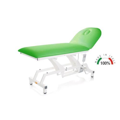 Electric couch Lytus without wheels - green