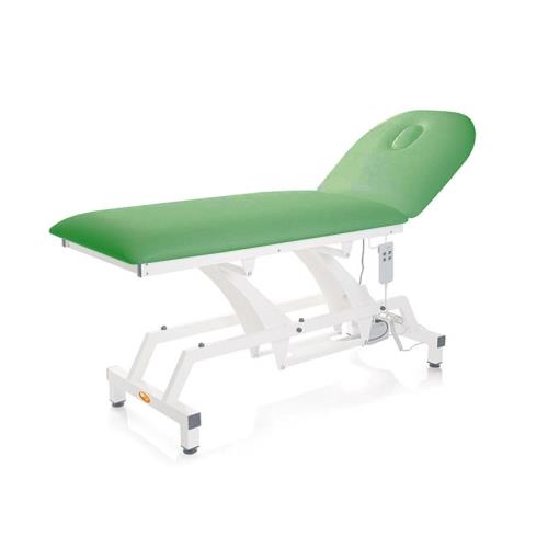 Lytus electric couch with 68 cm top without wheels - green