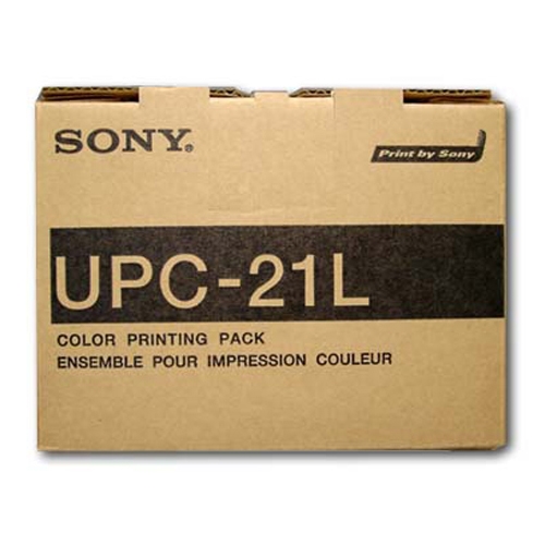 Sony paper UPC-21L - color print