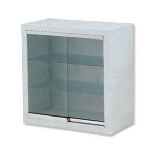 Wall cabinet - tempered glass