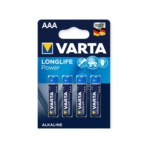 Varta alkaline AAA batteries - ministilo