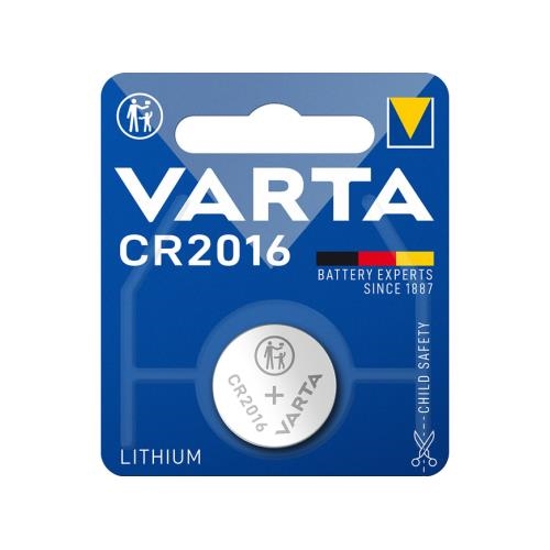 Varta lithium button batteries - 2016