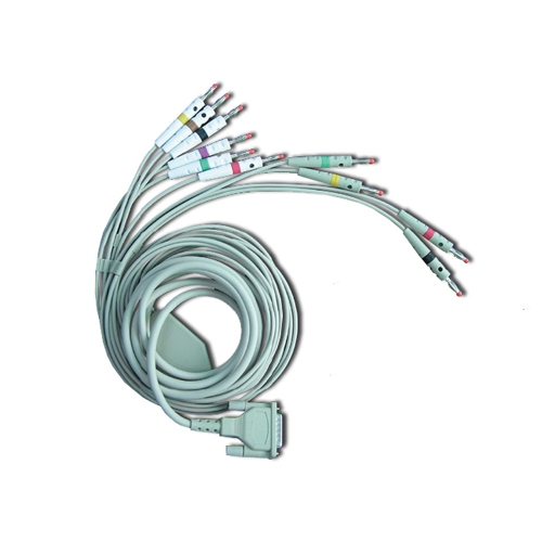ECG cable - for various electrocardiographs