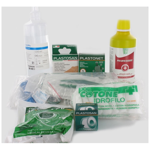 Refill Pack for Large Kit - plastic case and Large Kit - metal cabinet (without sphygmo)
