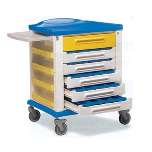 PHARMACY TROLLEY - standard 20 partition