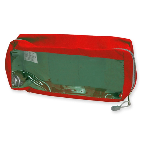 E2 bag with window - red