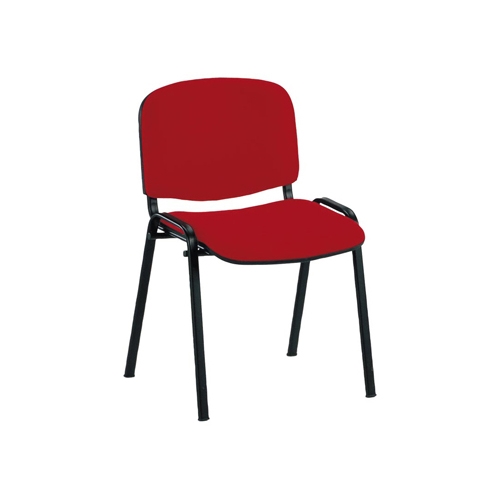 Iso - Waiting rooms chair - fabric - red