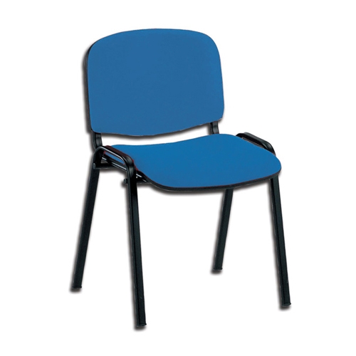 Iso - Waiting rooms chair - fabric - blue