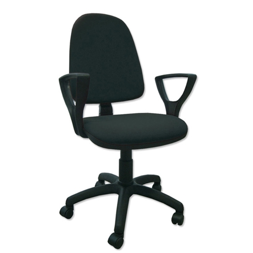Office chair Cuneo - fabric - grey