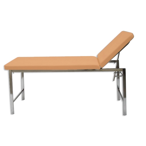 Examination couch - classic - apricot