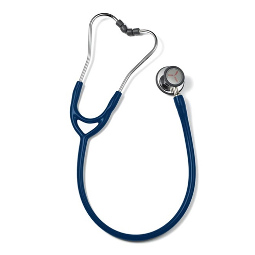 ERKA Finesse Light 2 stethoscope with double chest-piece - navy blue