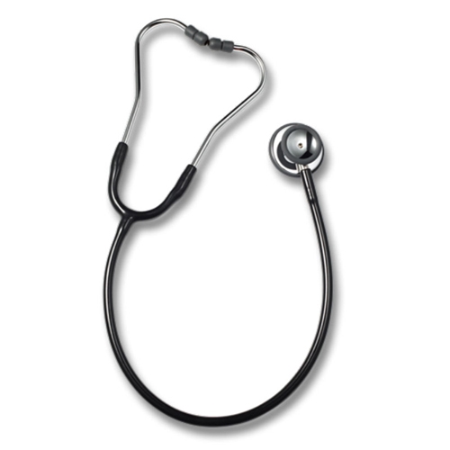 ERKA Finesse Light 2 stethoscope with double chest-piece - black