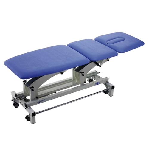 Ther electric Trendelenburg table - blue