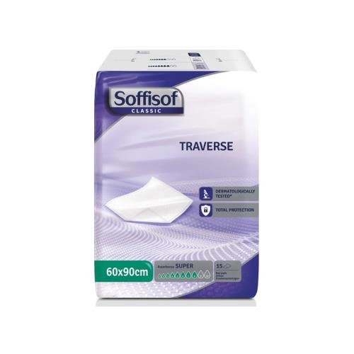 Soffisof absorbent bed pads - 60x90 cm