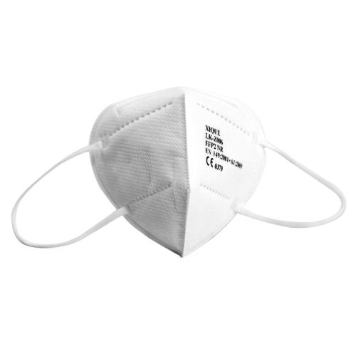 FFP2 filtering mask without valve with 5 layers