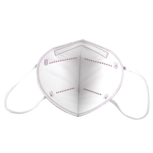 FFP2 mask without valve, withd ear loops - burgundy