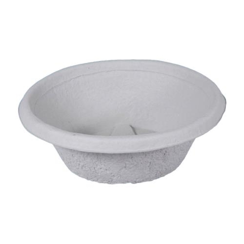 Recycled cellulose paper basin 3 l - disposable