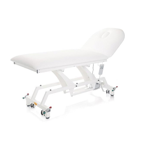 Electric couch Lytus with wheels - white